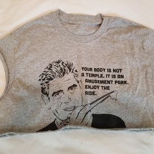 Anthony Bourdain Cropped T - Size Small